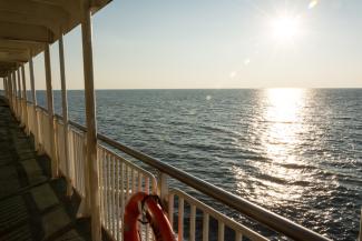 Ferry of Delaware Bay from Passenger deck