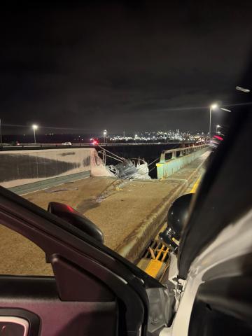 Accident scene