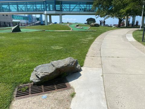 The DRBA's Cape May-Lewes Ferry site has more than 60 storm water drains and activities on site that have an impact to surface runoff and water quality