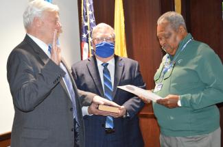 Commissioner Becker Oath of Office