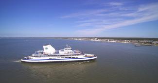 Cape May Lewes Ferry Sailing to Lewes DE on Delaware Bay
