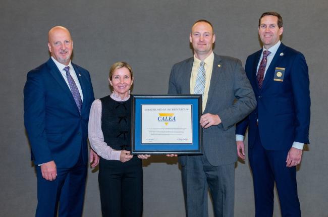DRBA Police Receive CALEA Award Field & Hall